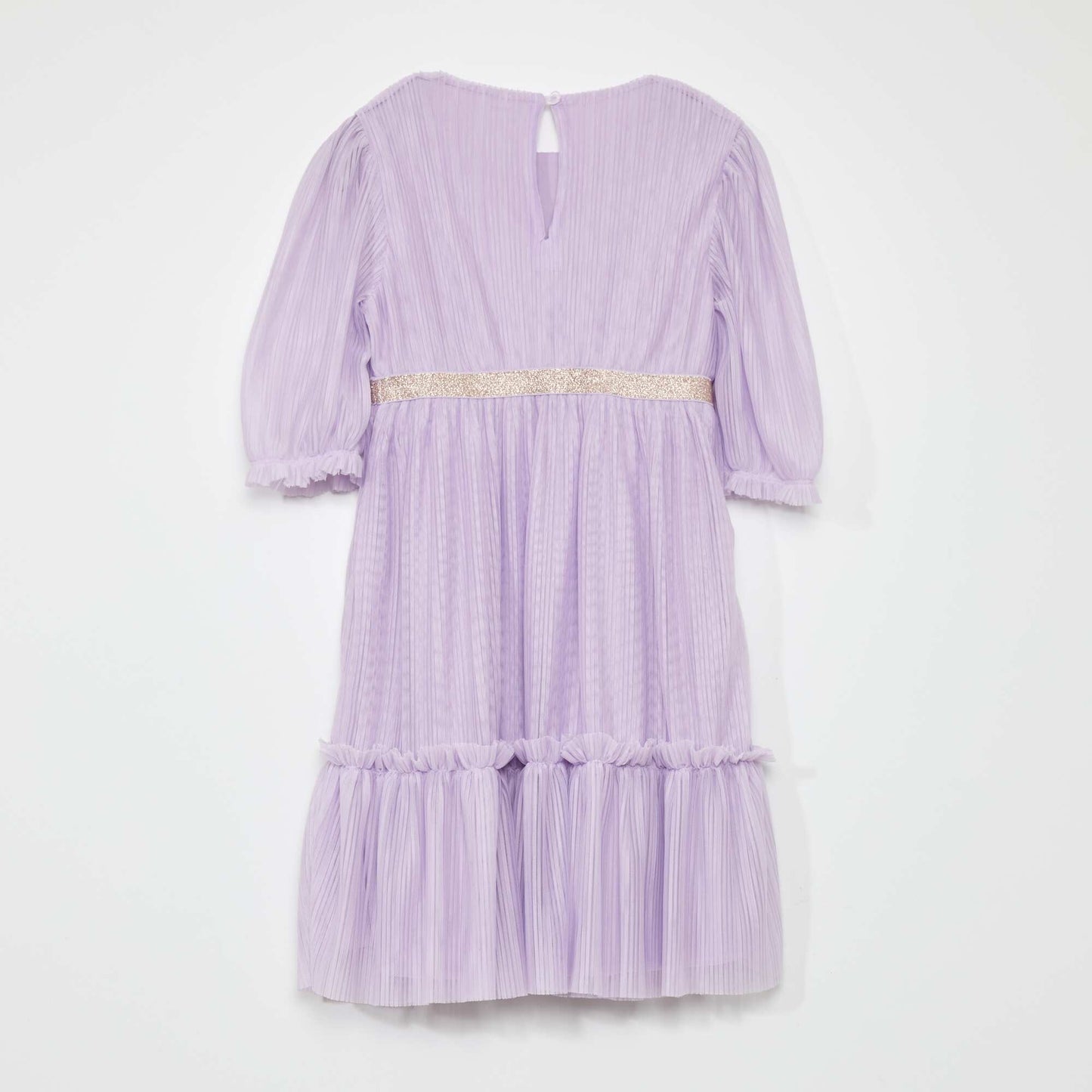 Robe plissée Violet