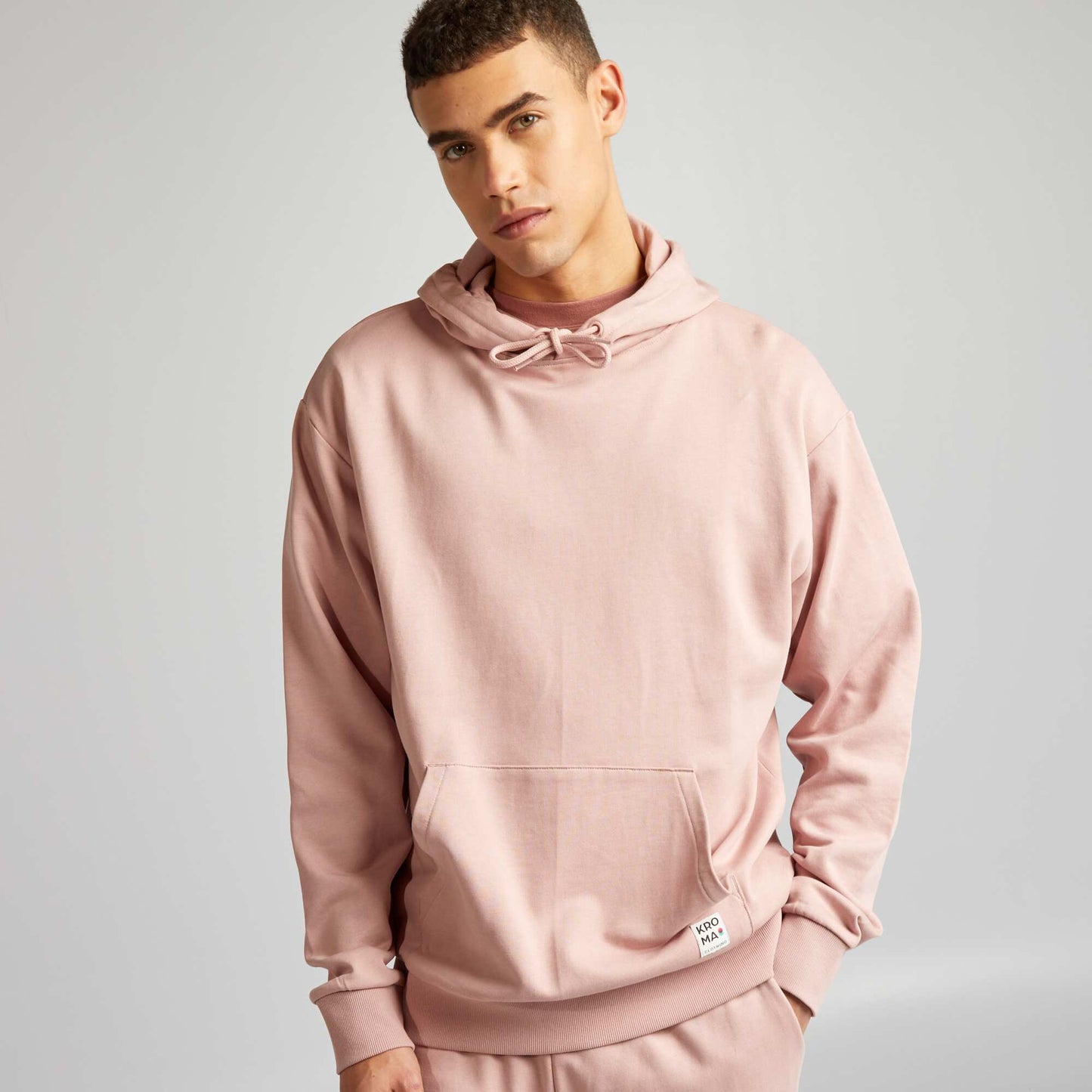 Sweat   capuche Rose