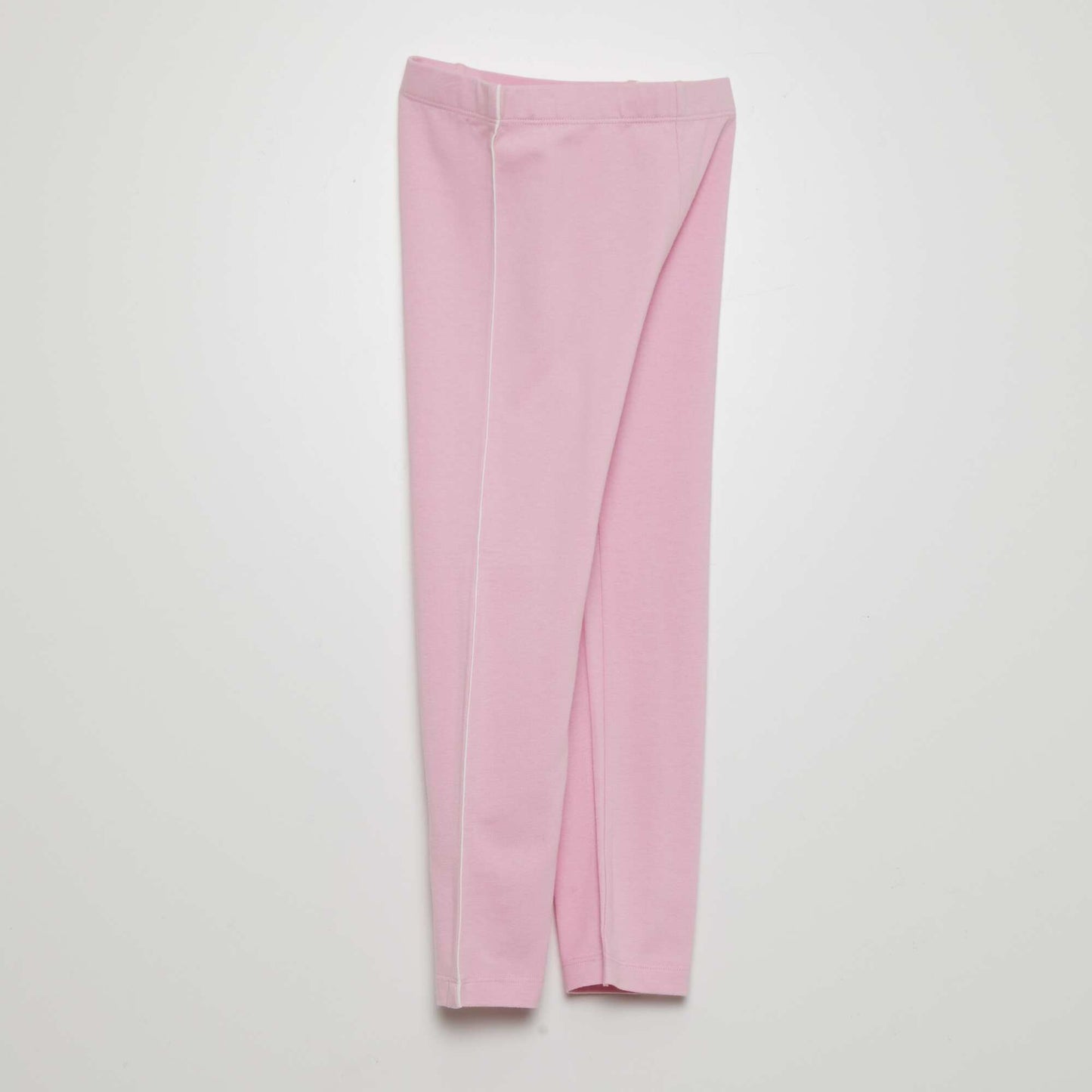 Legging en jersey stretch à taille élastiquée Rose