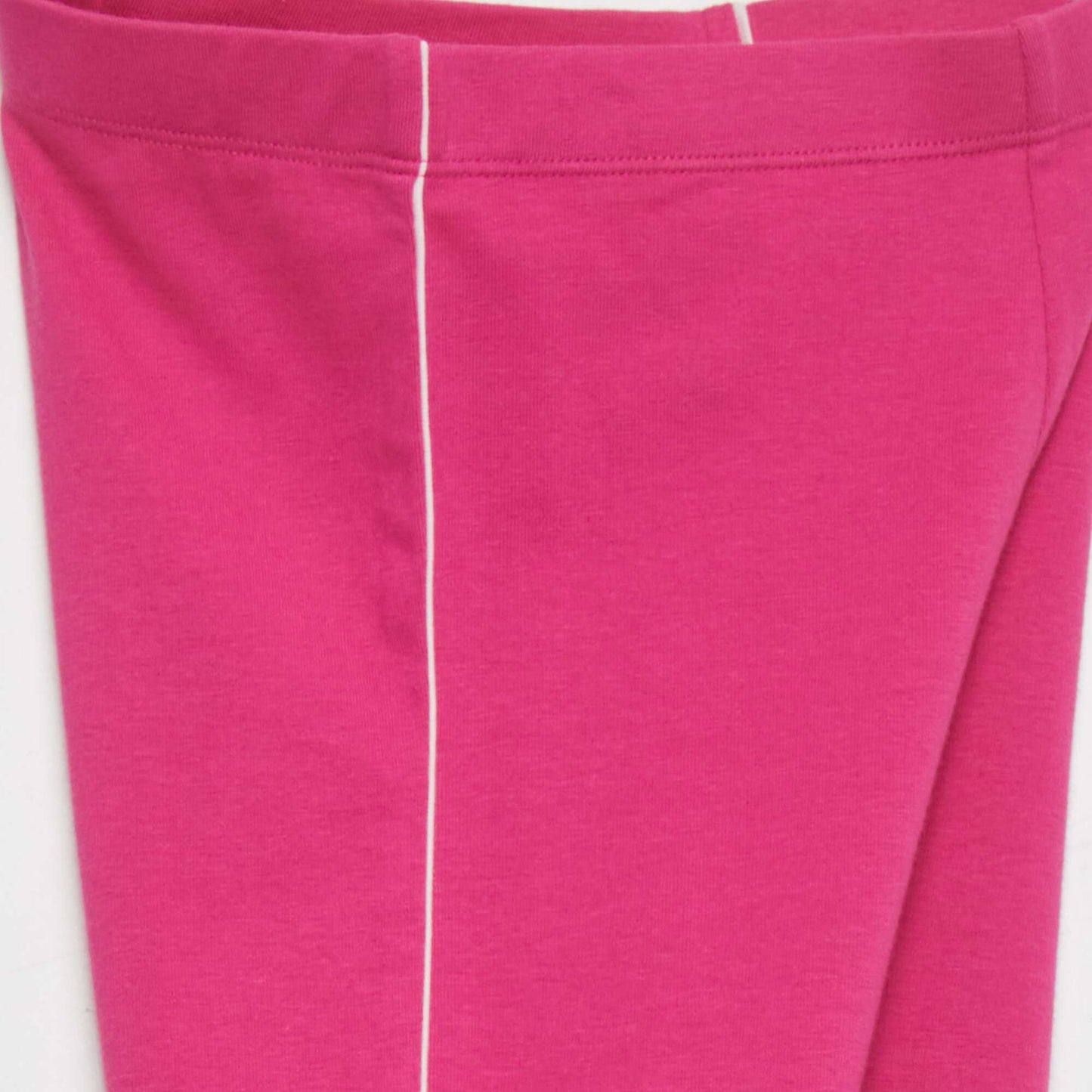 Legging en jersey stretch à taille élastiquée Rose