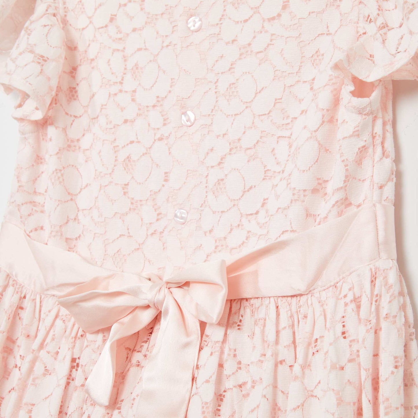 Robe de c r monie en dentelle Rose