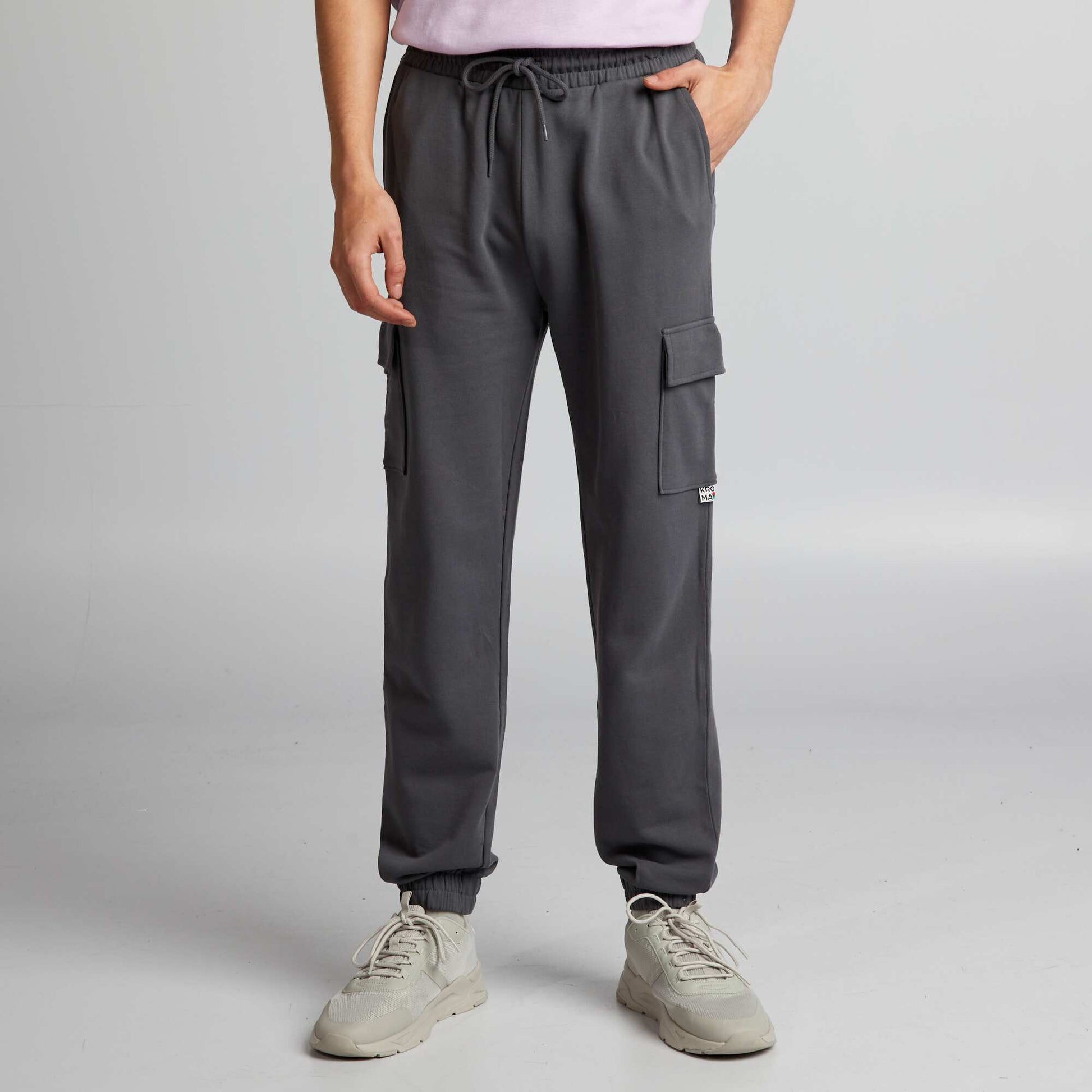 Jogging multipoches Gris souris