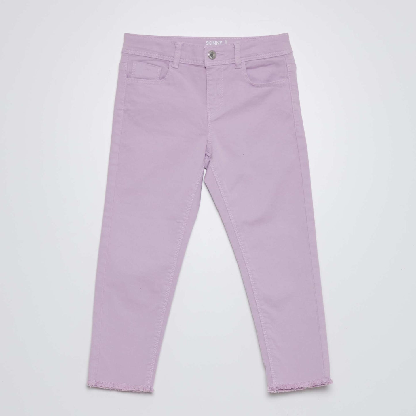 Pantacourt skinny taille haute VIOLET