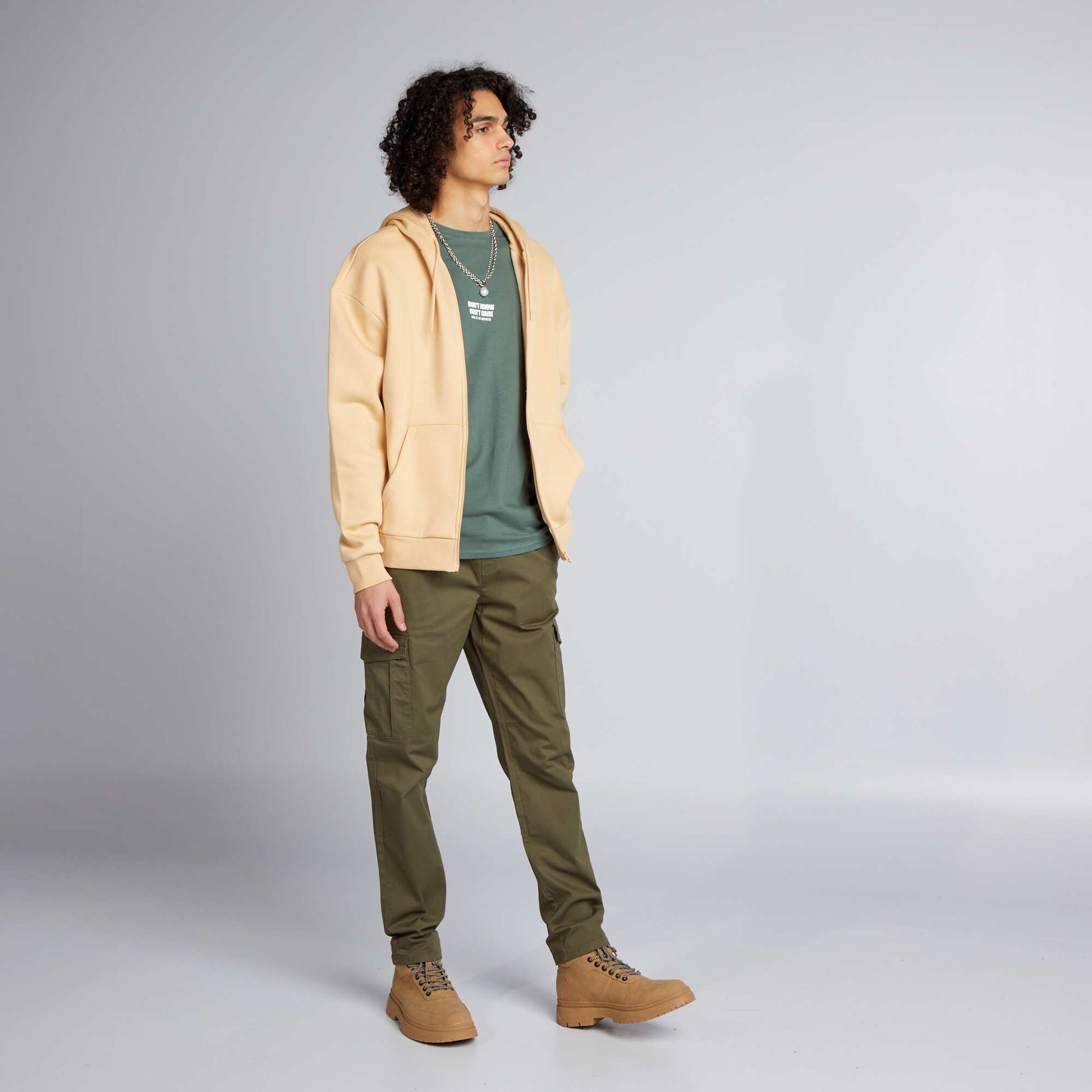 T-shirt classique imprim Vert