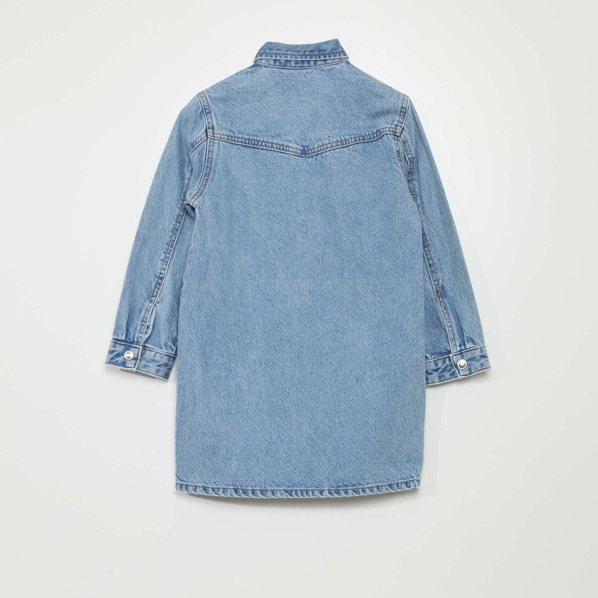 Robe en jean Bleu