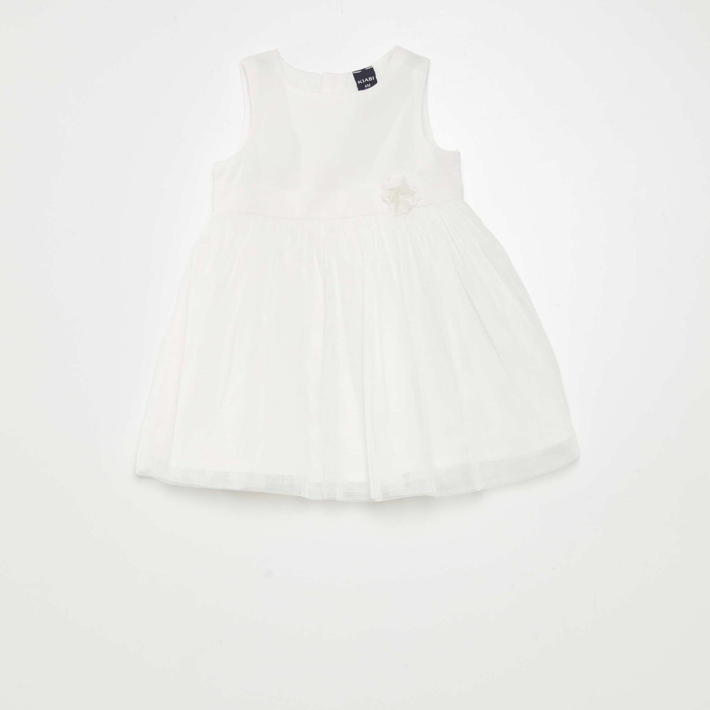 Robe  vas e en tulle Blanc