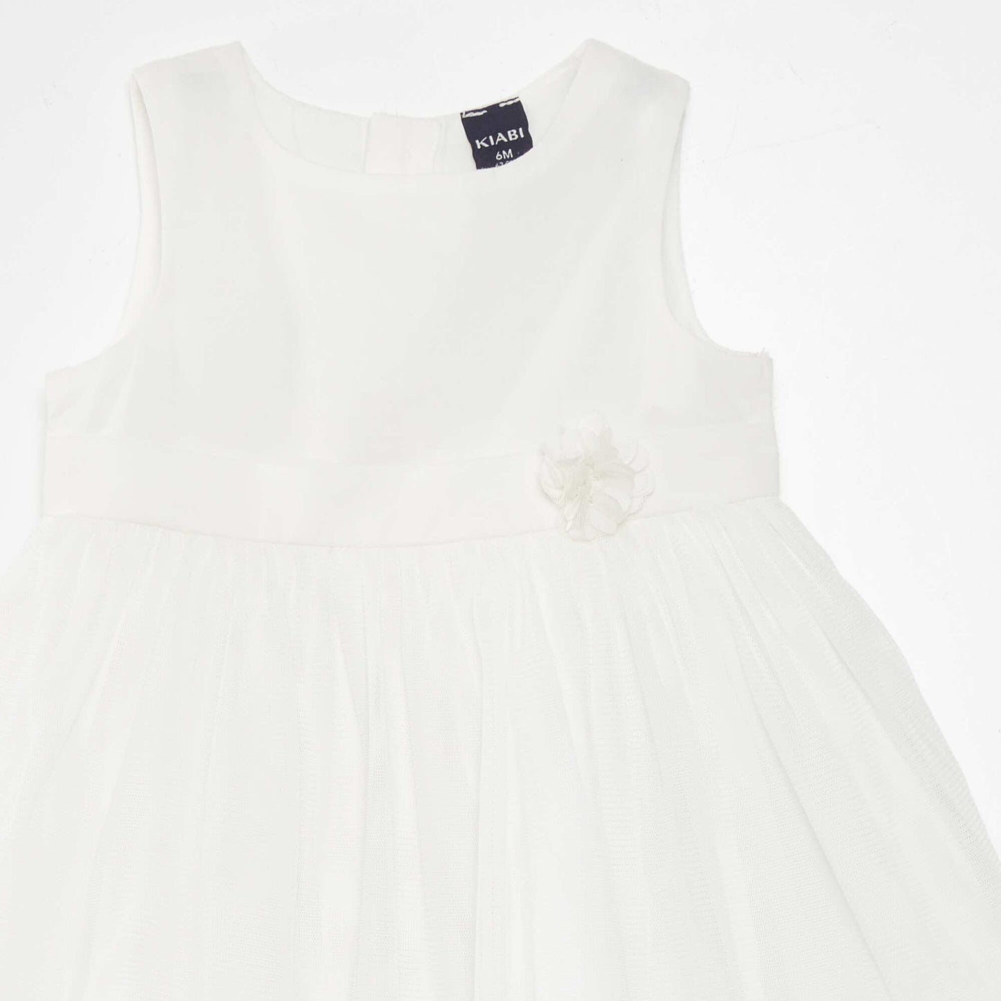 Robe  vas e en tulle Blanc