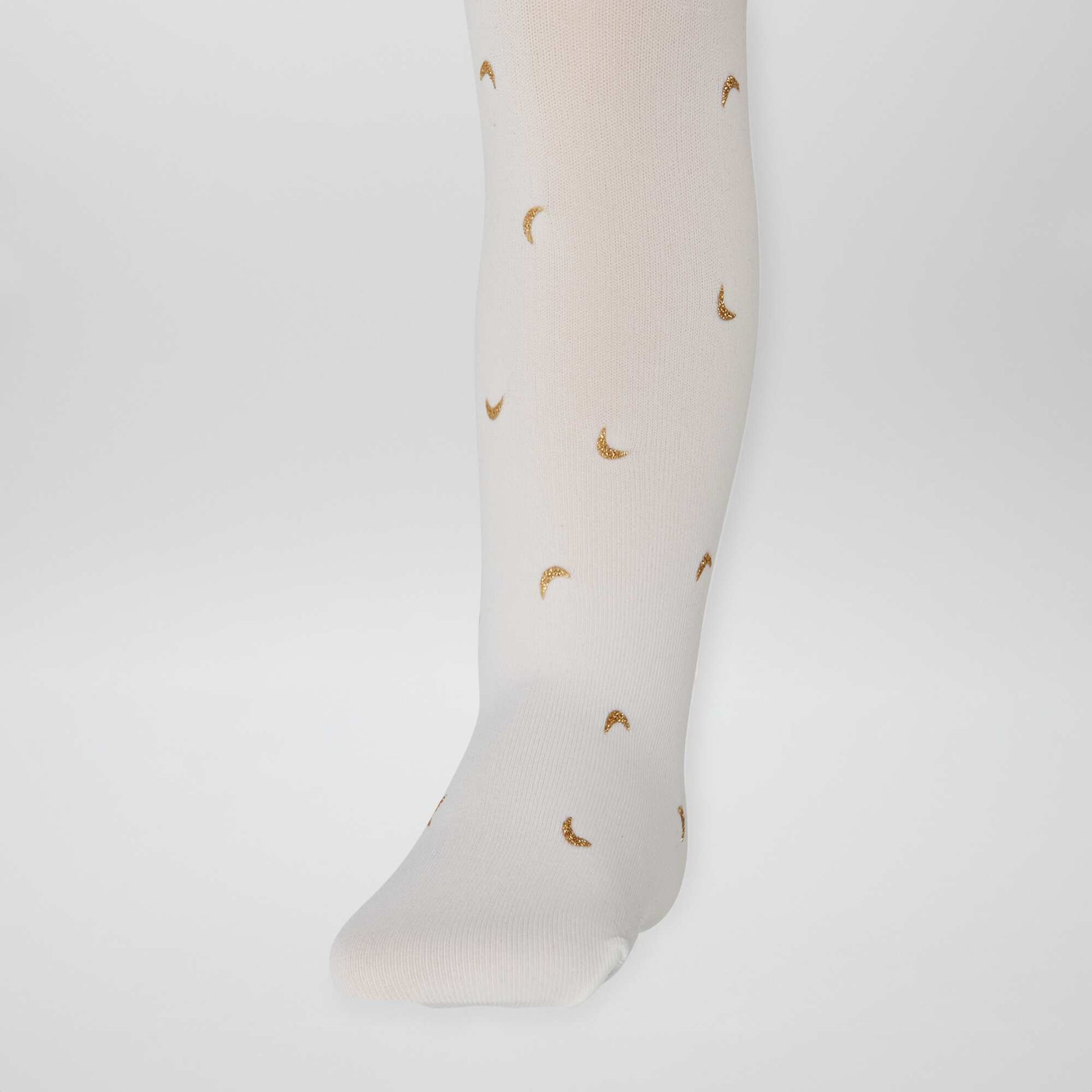 Lot de 2 collants l gers Beige