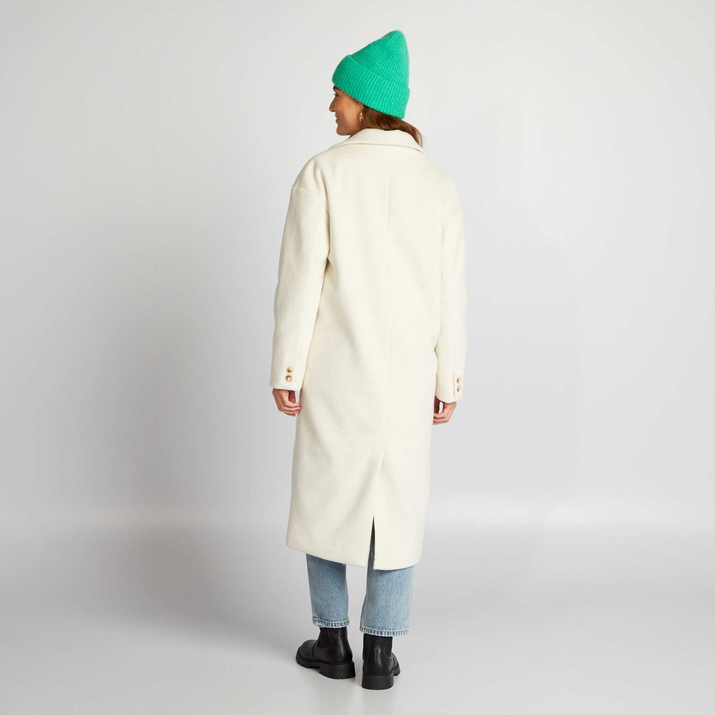 Manteau long Blanc