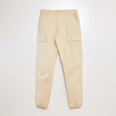 Pantalon avec poches battle beige