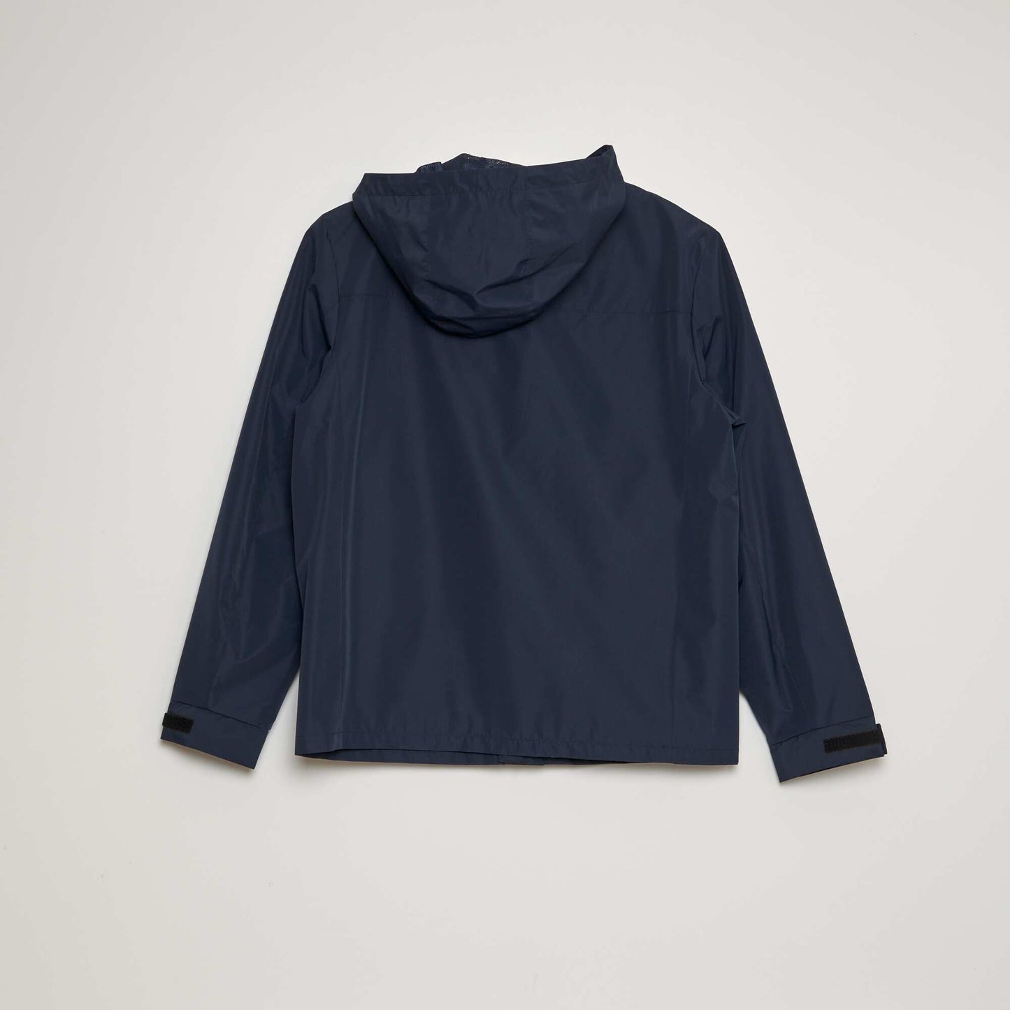 Parka courte et l g re capuche bleu marine