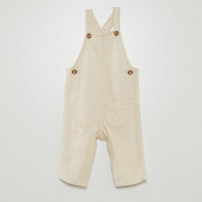 Salopette unie Blanc