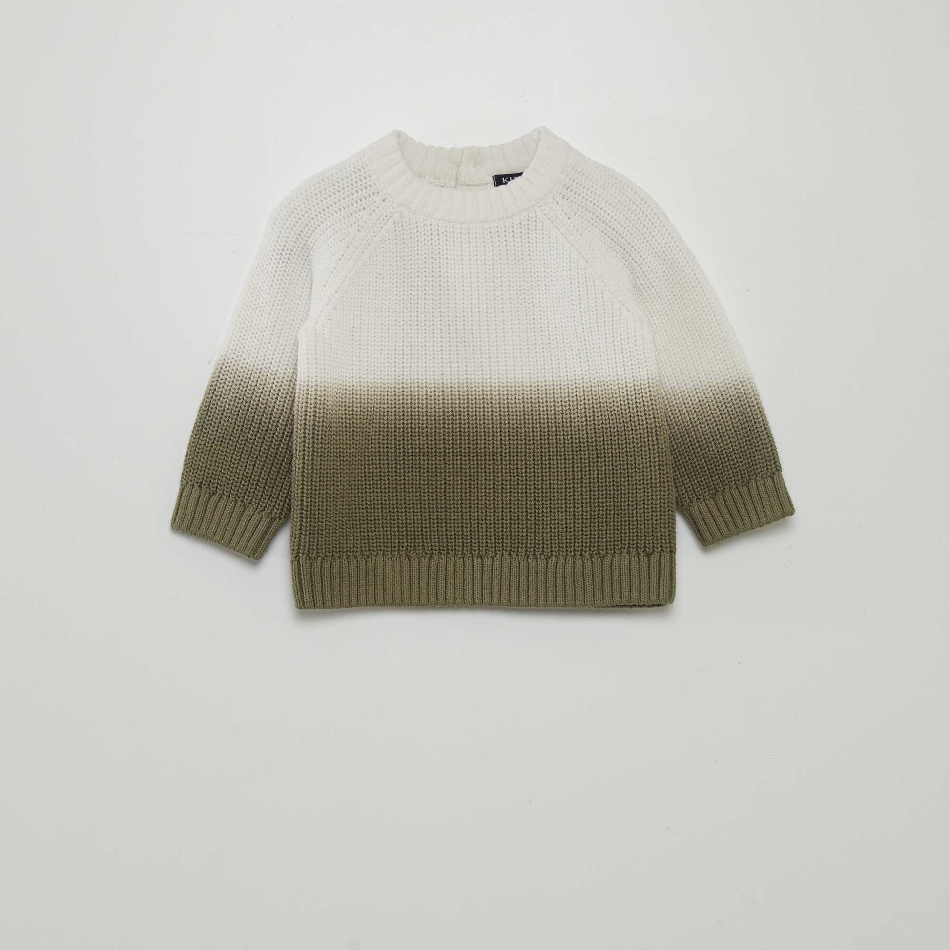 Pull c tel tie and dye Blanc/vert