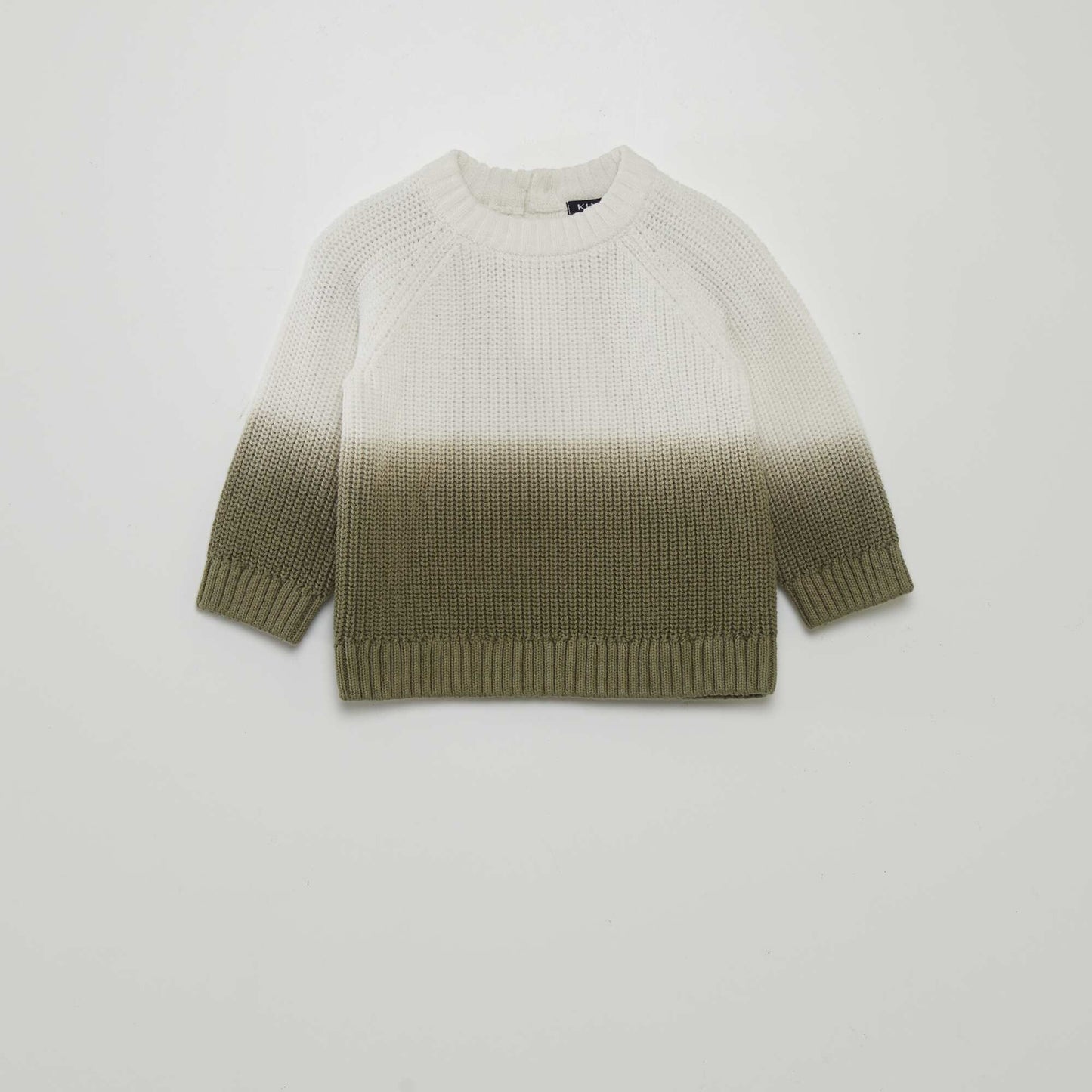 Pull c tel  tie and dye Blanc/vert