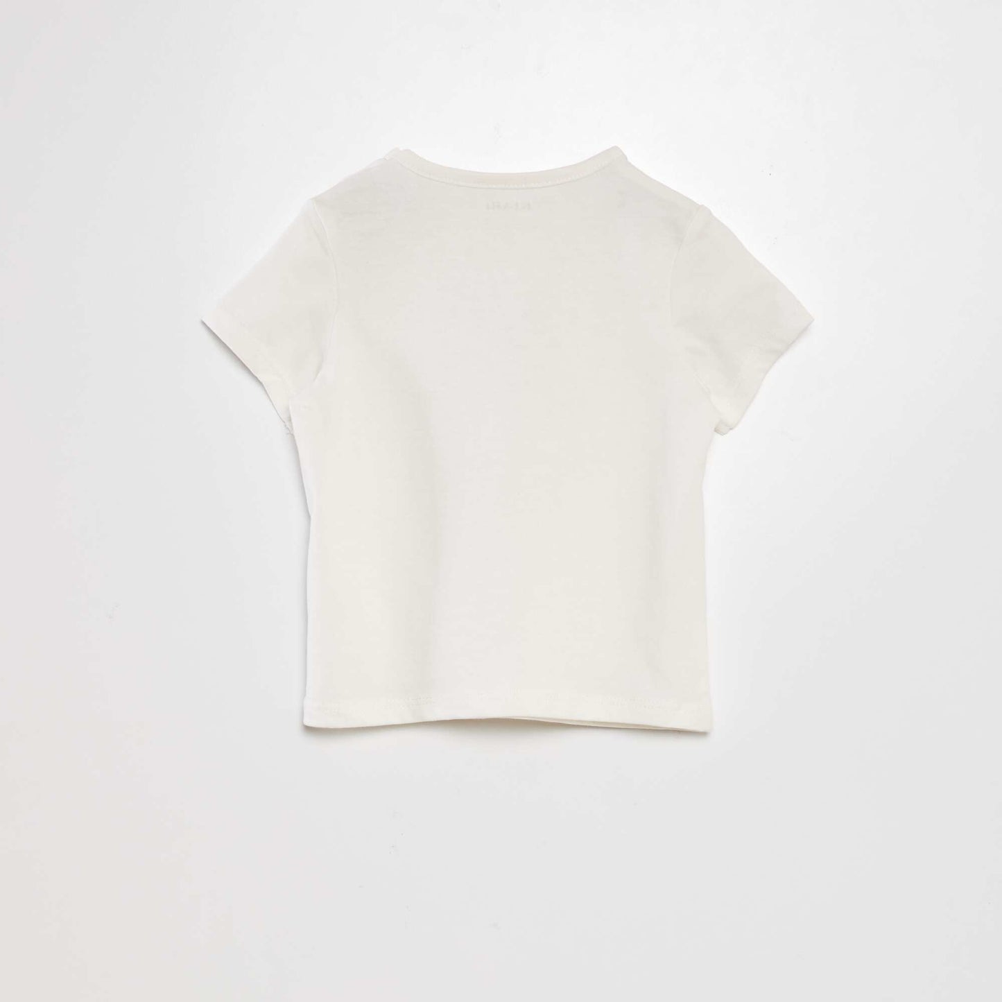 Tee-shirt  paule boutonn e Blanc