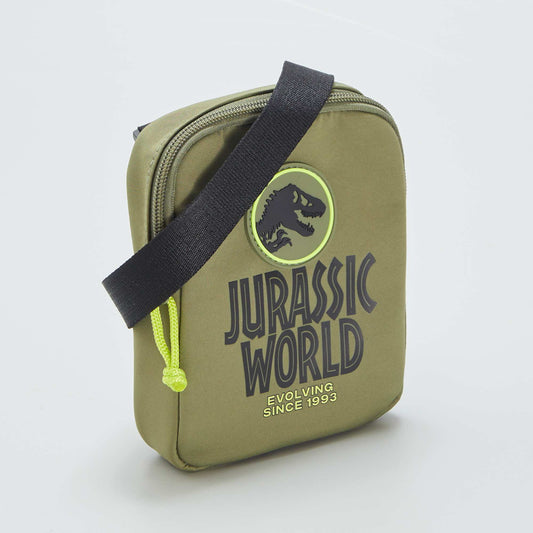 Sacoche en nylon 'Jurassic World' vert