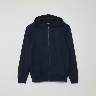 Veste zipp e capuche Bleu marine