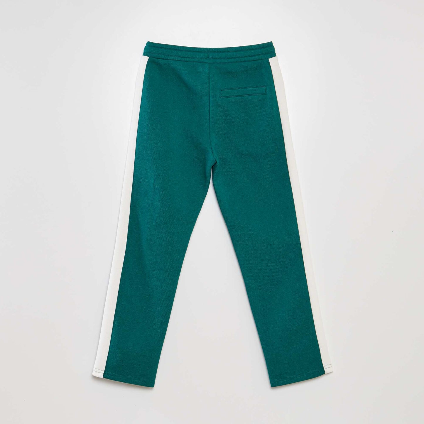 Pantalon de jogging en piqu de coton Vert