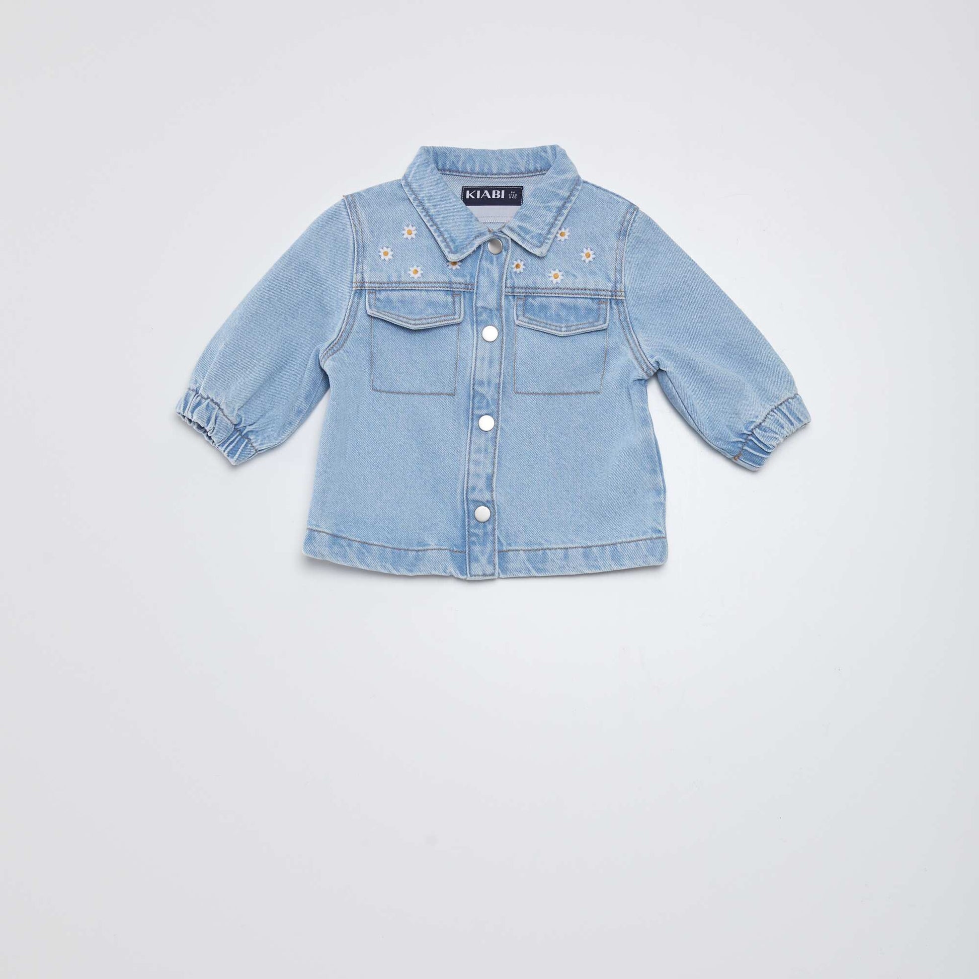 Veste en jean Bleu
