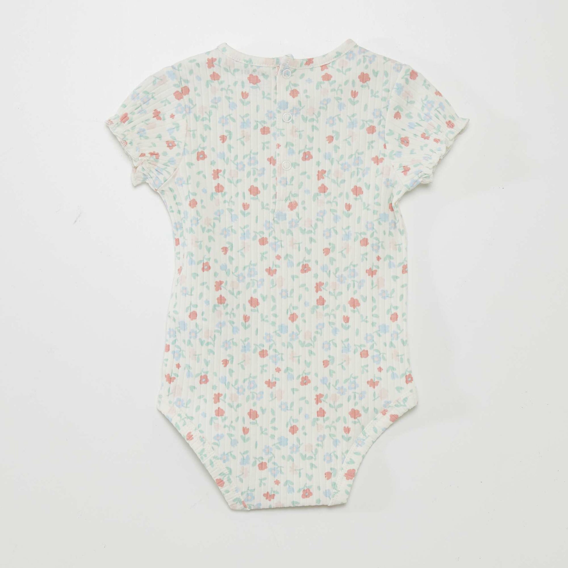 Body manches courtes Vert