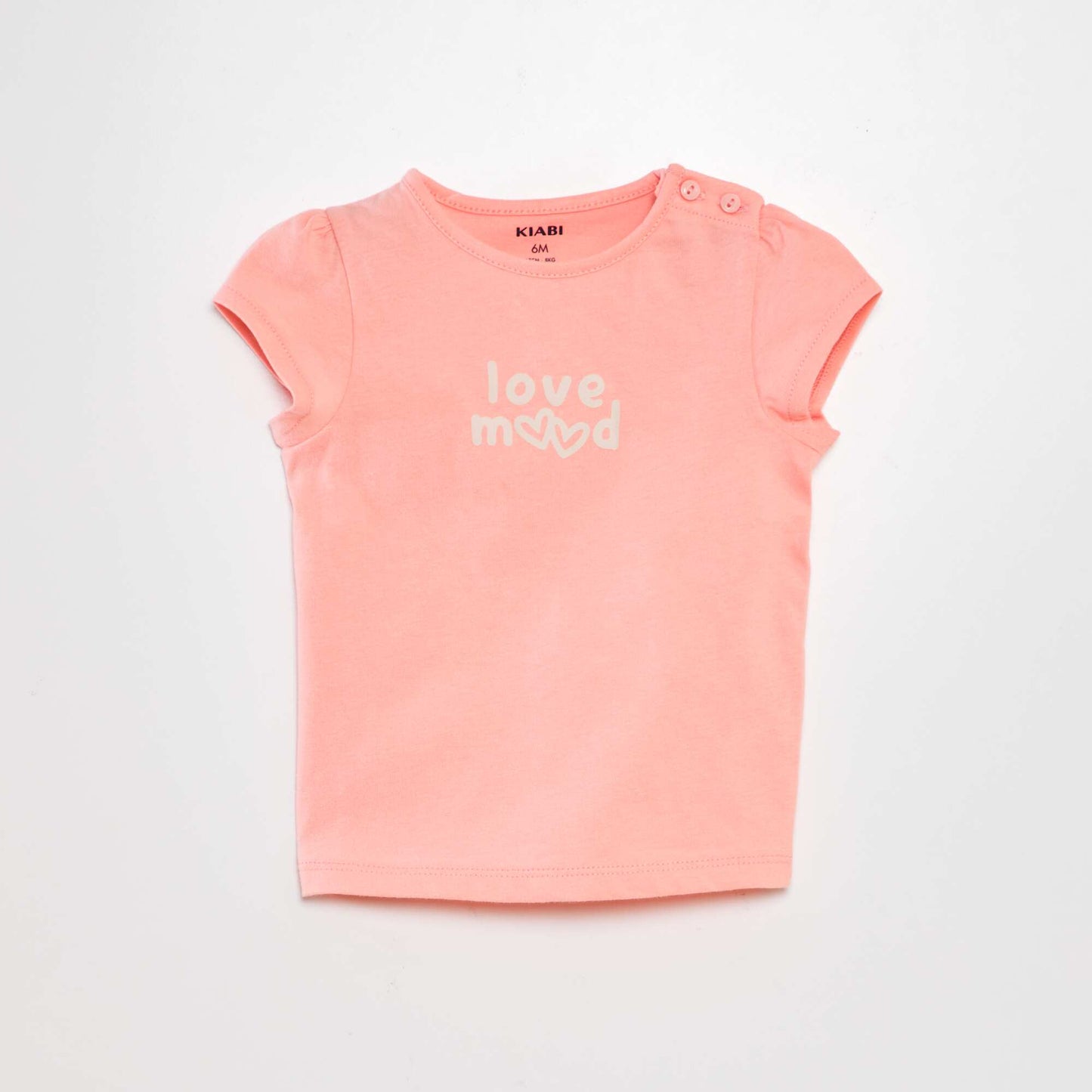 Tee-shirt imprimé message Rose