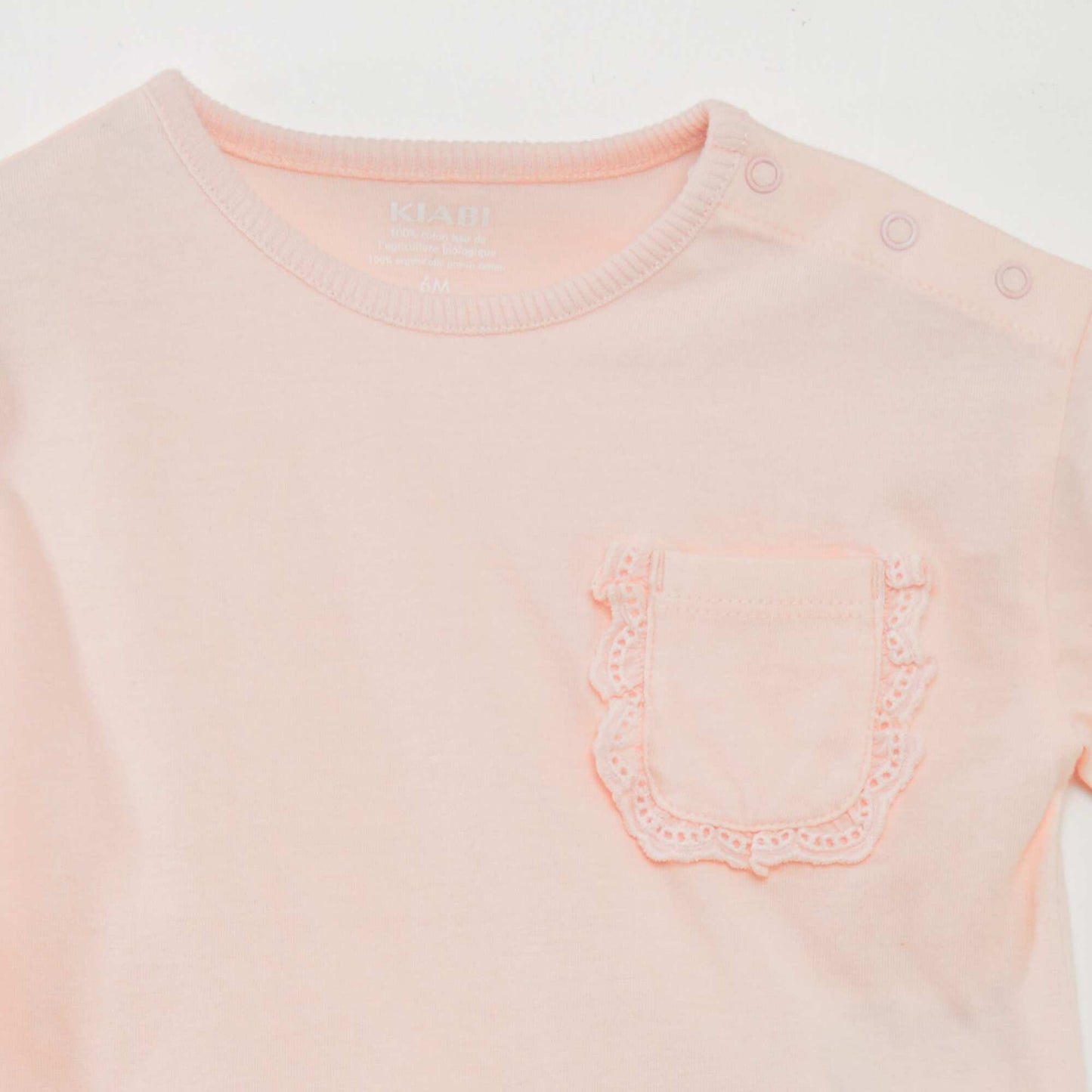 Ensemble en coton - tee-shirt + legging - 2 pi ces Rose p le