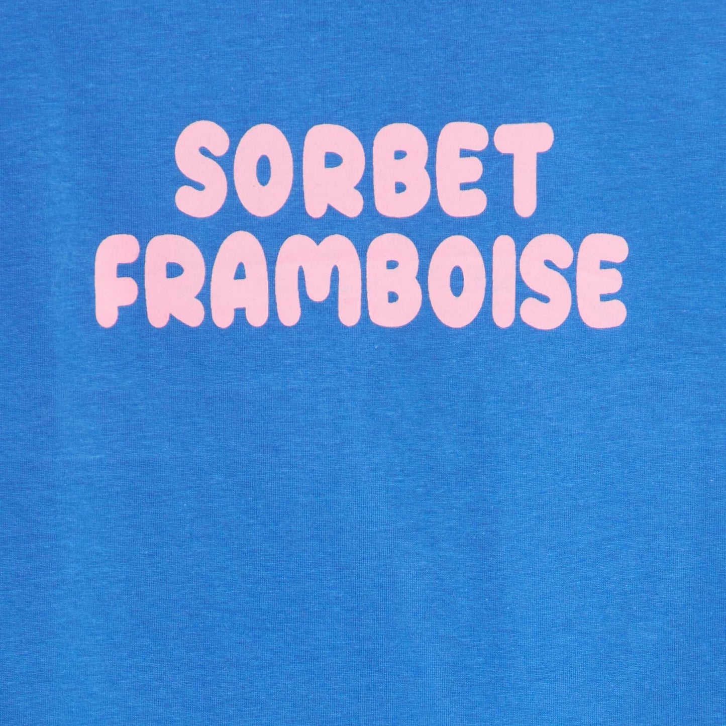 T-shirt emmanchures am ricaines Bleu