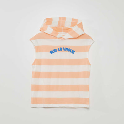 T-shirt capuche Orange