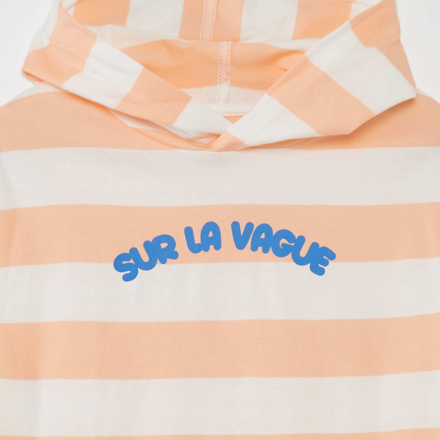 T-shirt capuche Orange