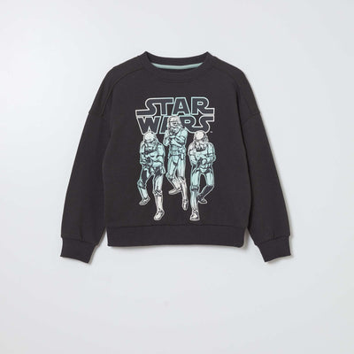 Sweat molletonn 'Star Wars' Noir