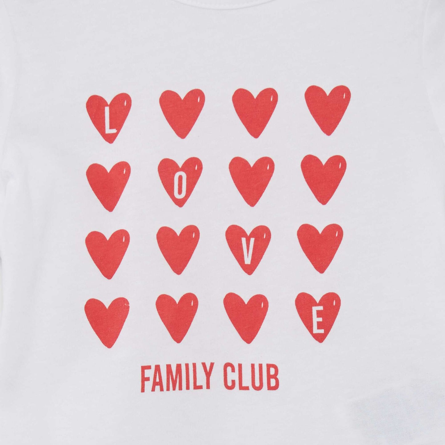 T-shirt f te des m res Blanc family