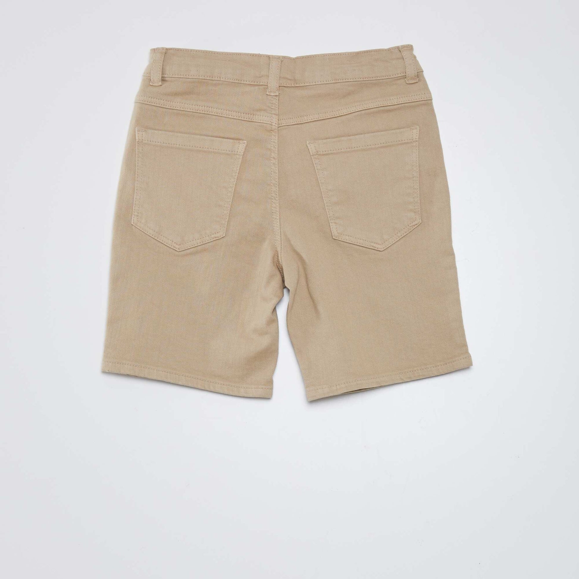 Bermuda en jean Beige