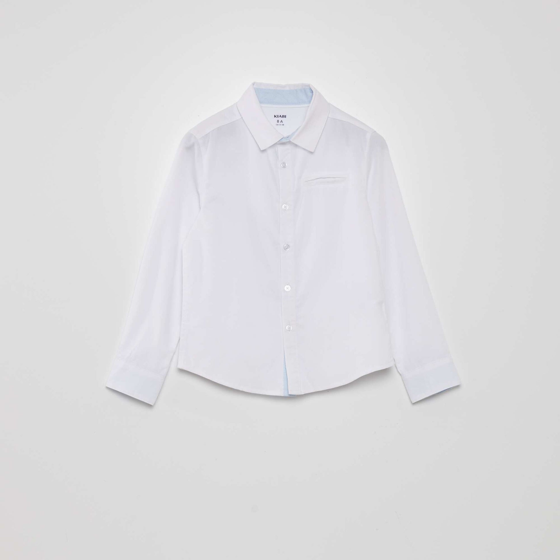 Chemise en coton Blanc