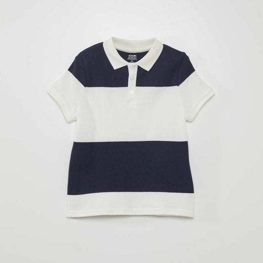 Polo motif BLEU