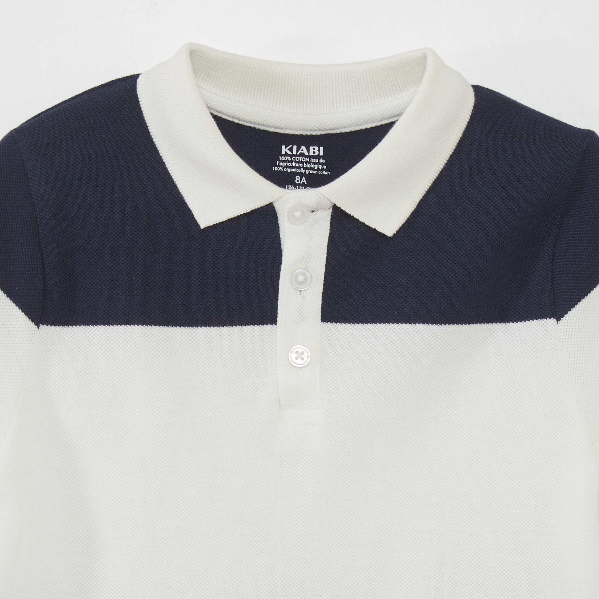 Polo motif BLEU
