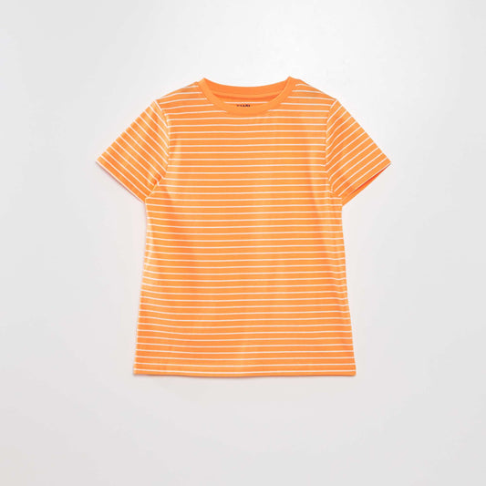 T-shirt ray Orange