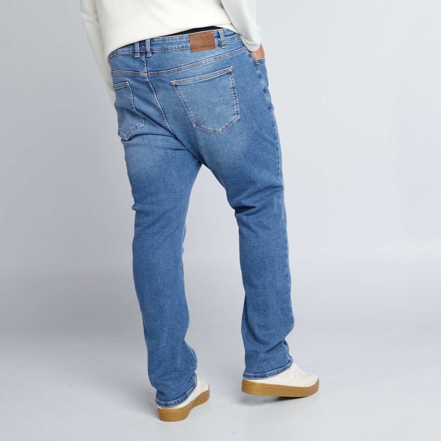 Jean slim   5 poches Bleu