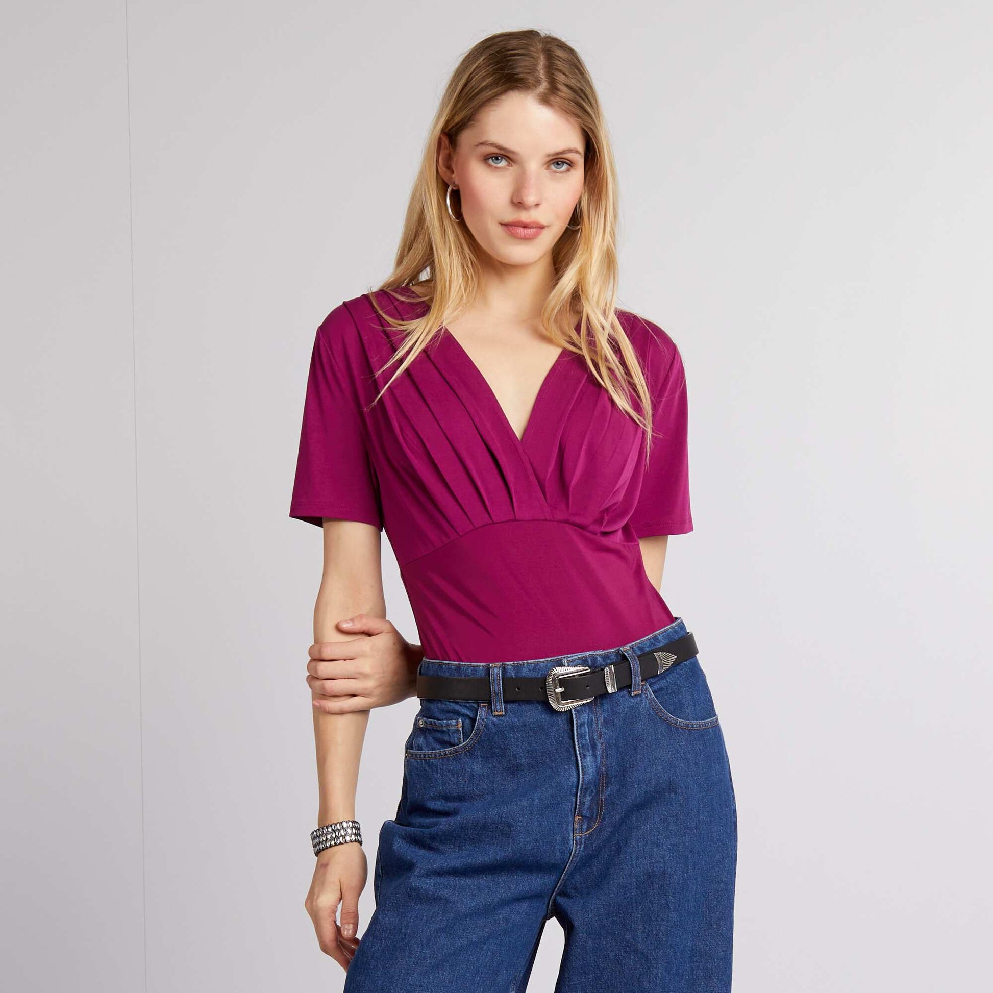 Body drap Violet