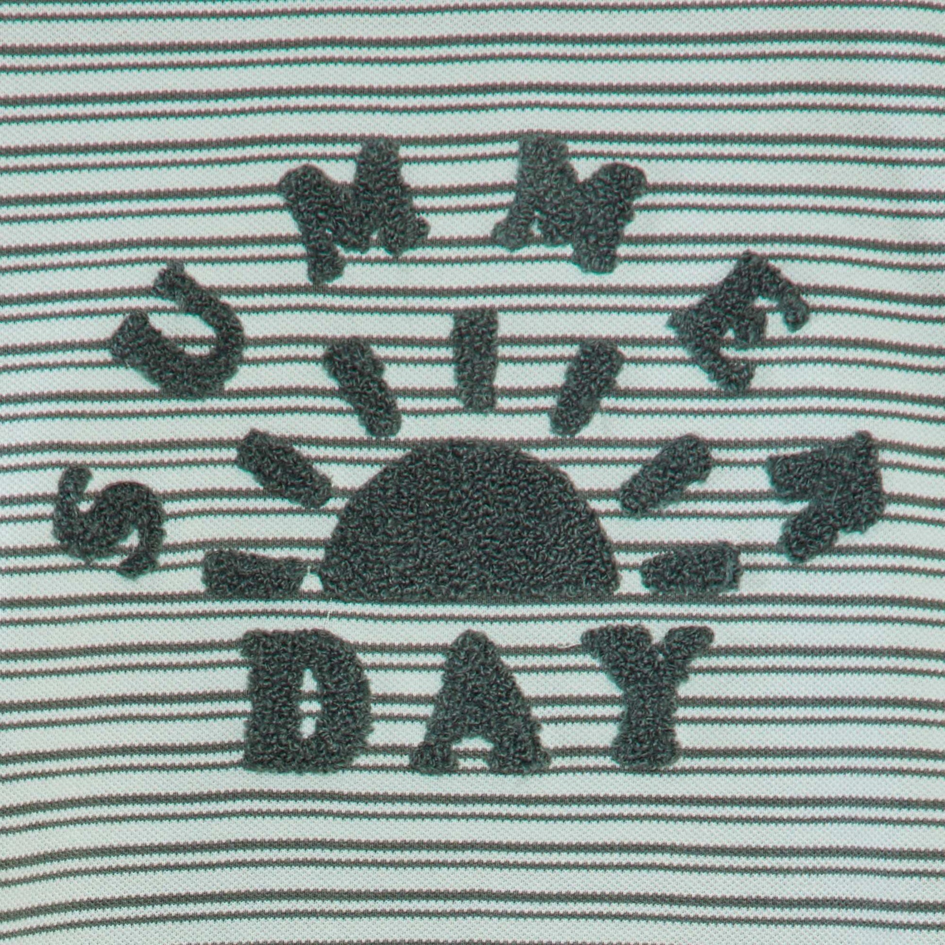 T-shirt en maille piqu e Vert