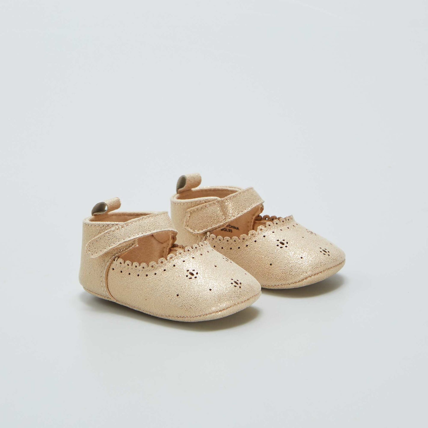 Ballerines dor es patte scratch e dor