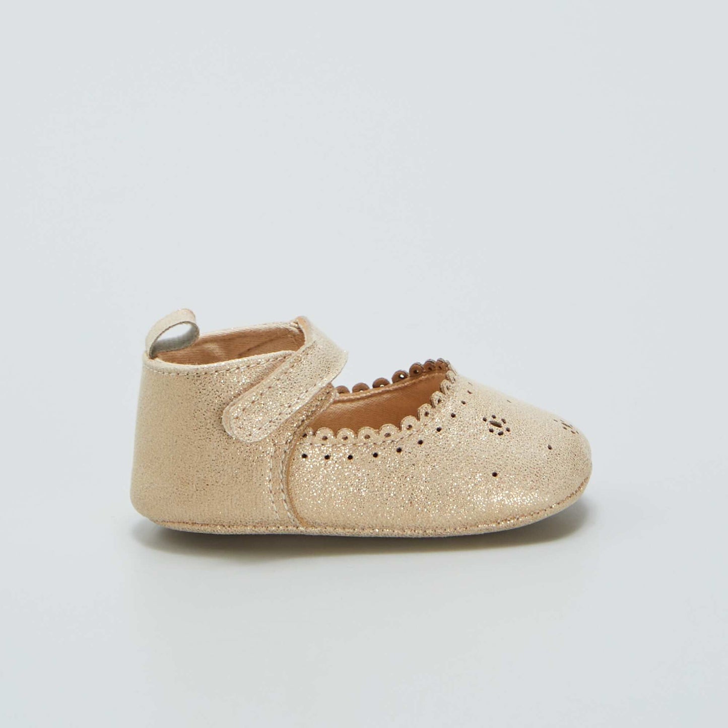 Ballerines dor es patte scratch e dor