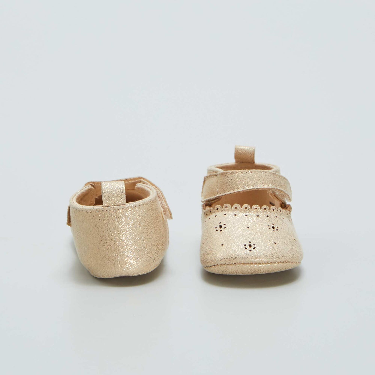 Ballerines dor es patte scratch e dor