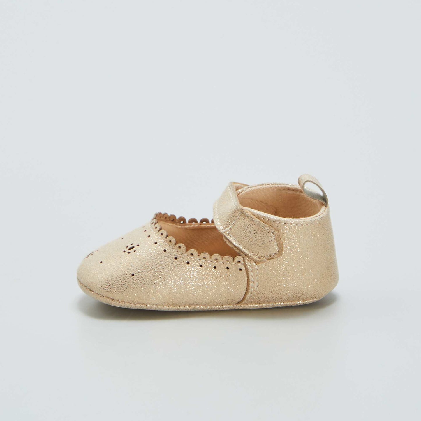 Ballerines dor es patte scratch e dor