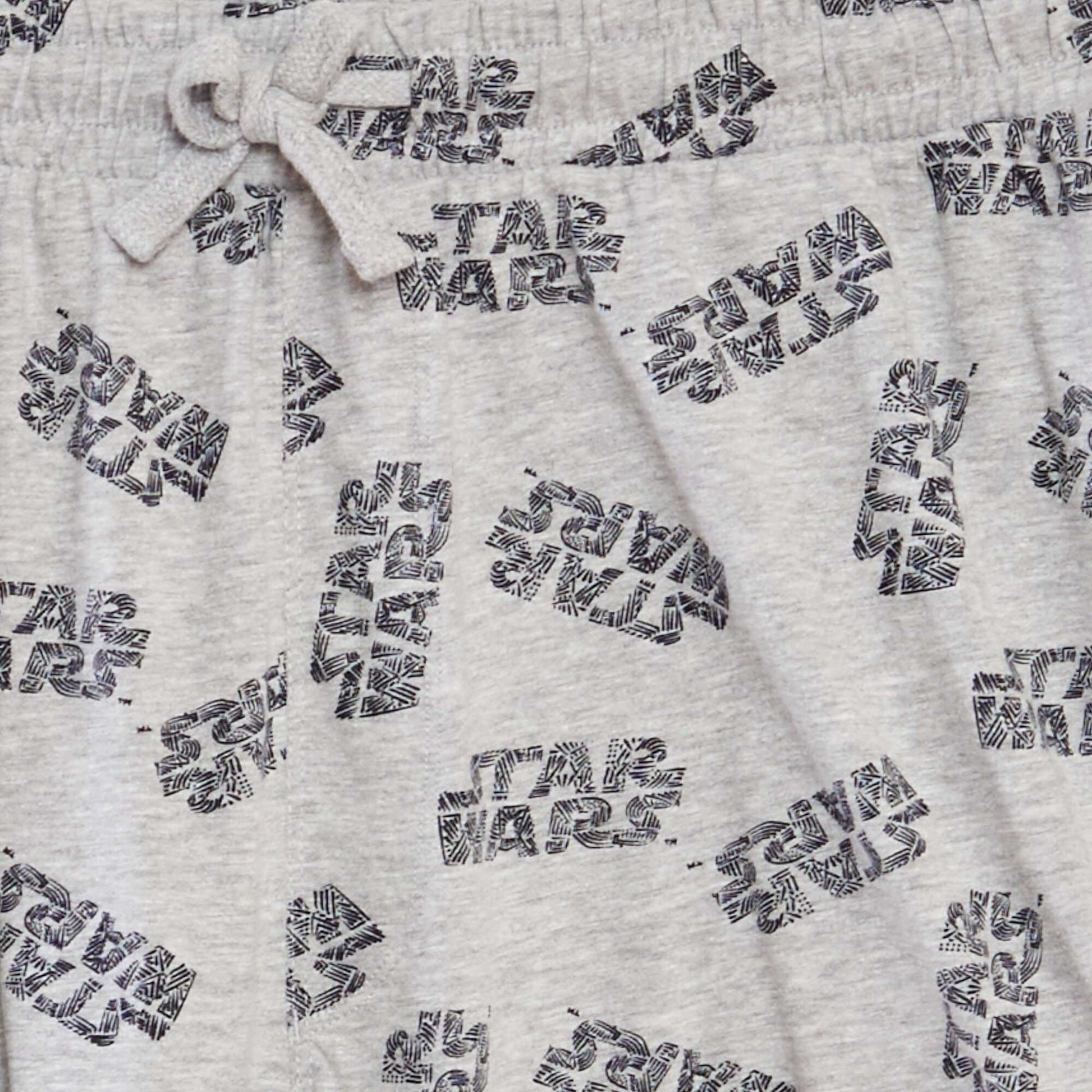 Ensemble pyjama court 'Star Wars' - 2 pi ces Gris