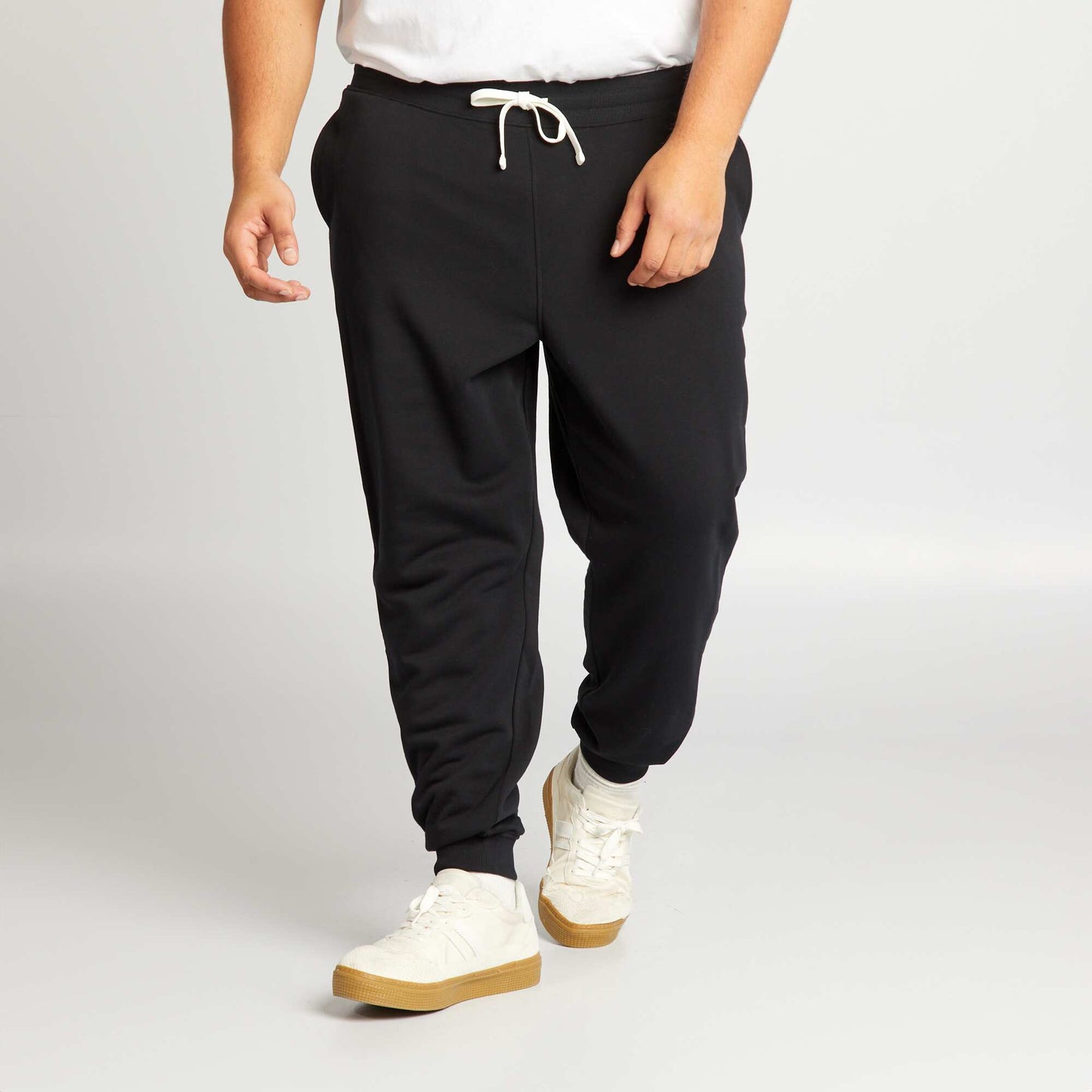 Pantalon de jogging en molleton noir