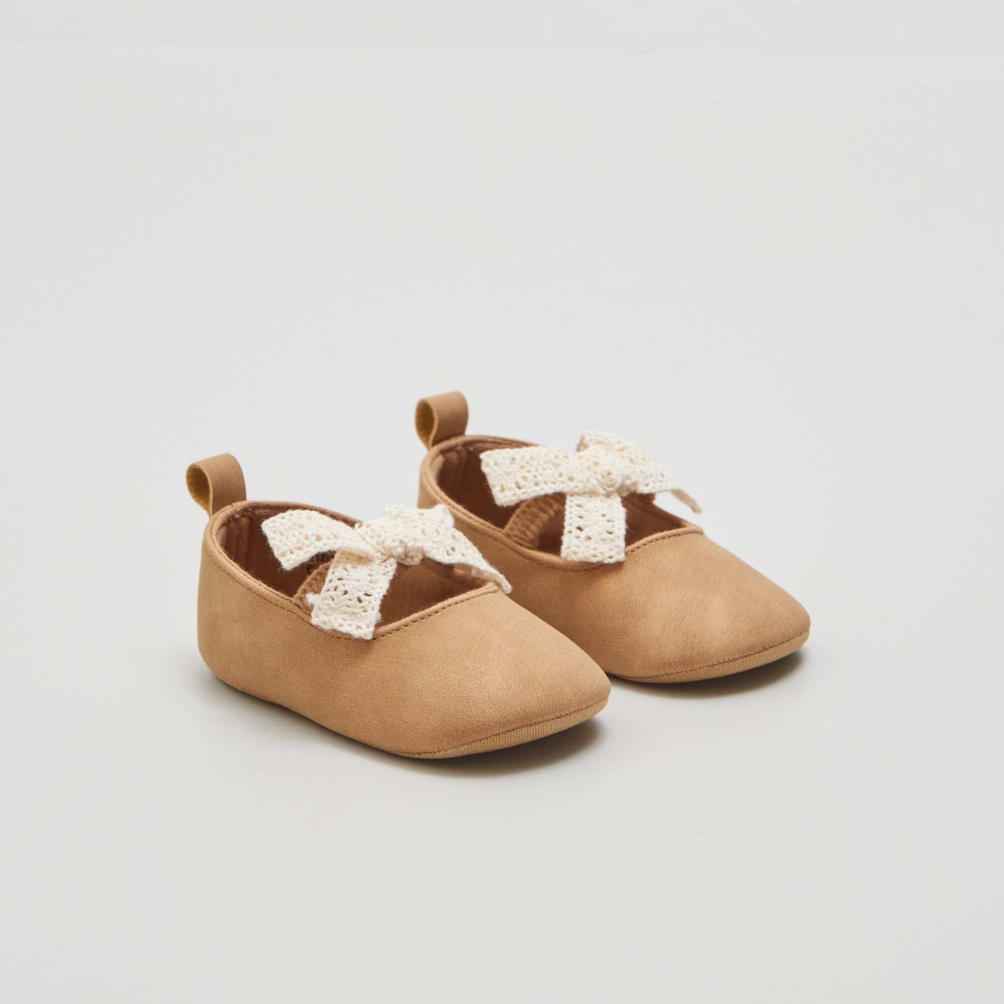 Ballerines bride lastiqu e Camel