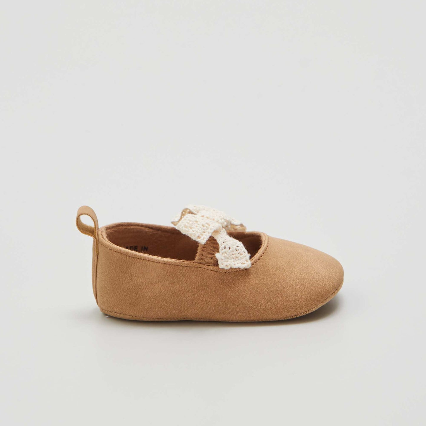 Ballerines bride lastiqu e Camel