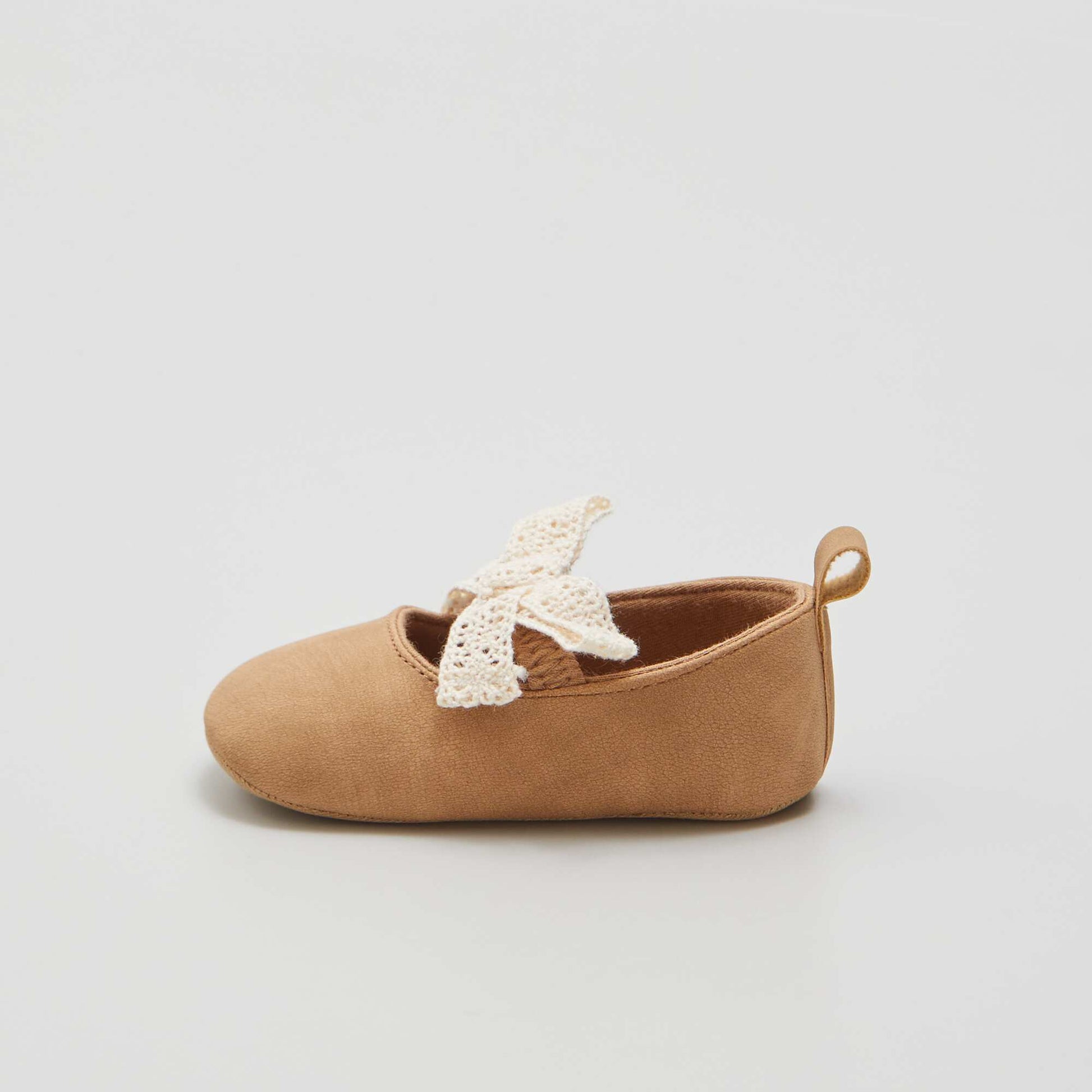 Ballerines bride lastiqu e Camel