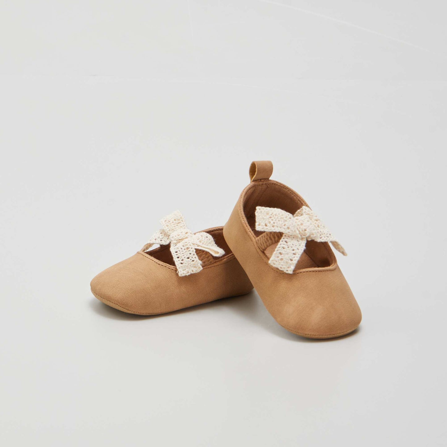 Ballerines bride lastiqu e Camel