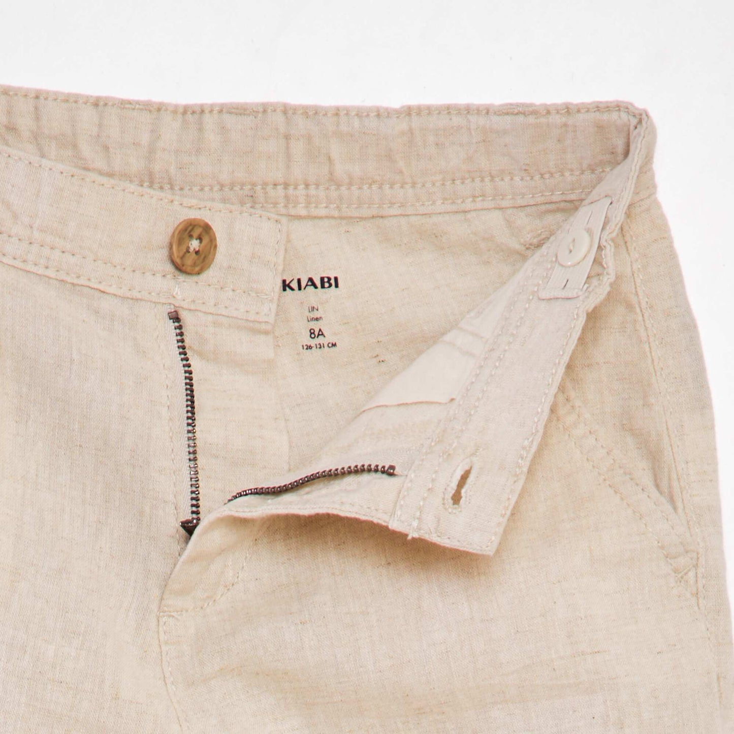 Pantalon chino léger Beige